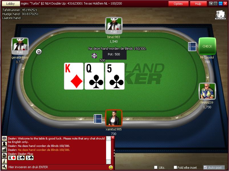 Screenshot Holland Poker