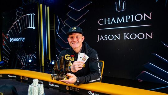 Champion Jason Koon